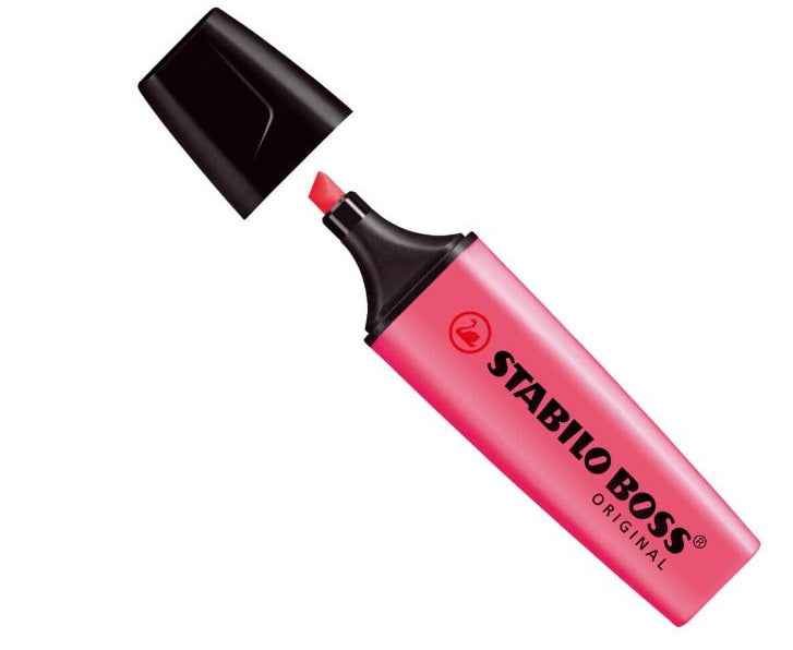 Destacador Stabilo Boss Pastel – Punta Cincel 2-5 mm | Colores Suaves y Modernos Stabilo- Dermocosmetica_belleza_online