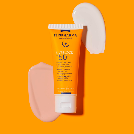 Isispharma Protector Solar Uveblock Spf 50+ Toque Seco Fluido 40 Ml ISISPHARMA- Dermocosmetica_belleza_online