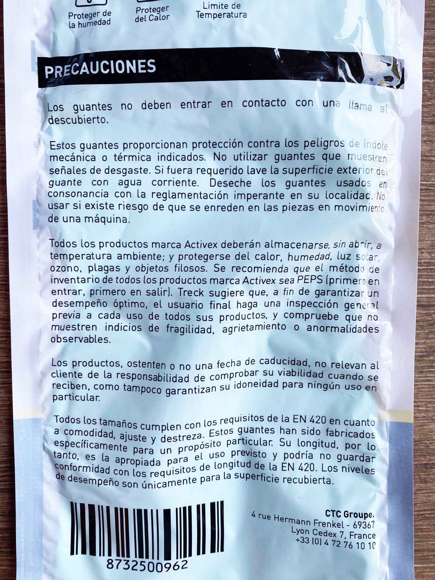 Guantes de Nitrilo Flocado Activex Verde – Protección Profesional con Certificación Europea Active Activex- Dermocosmetica_belleza_online