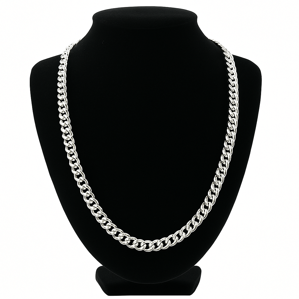 Cadena de Plata Maciza para Hombre 73 cm – Estilo, Fuerza y Exclusividad IMAGEN FUTURA- Dermocosmetica_belleza_online