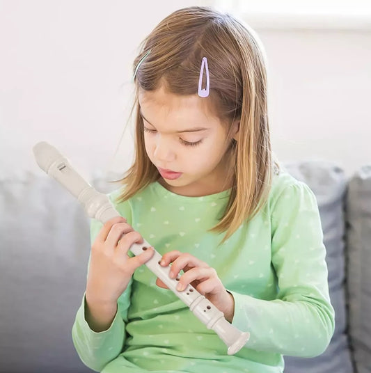 Flauta Dulce Skole Infantil Color Marfil – Ideal para Principiantes y Educación Musical Skole- Dermocosmetica_belleza_online