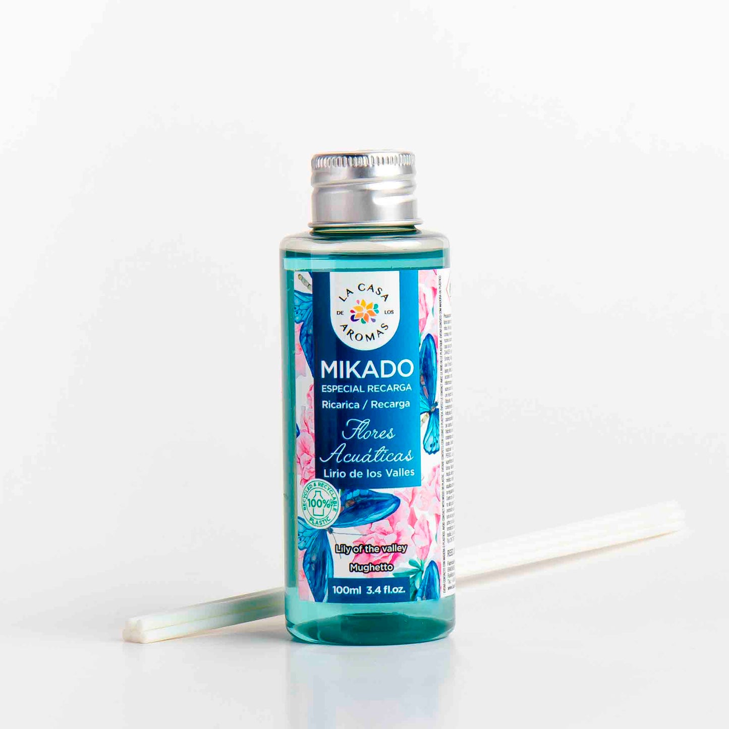 Ambientador Mikado 100ml La Casa De Los Aromas - Flores Acuáticas