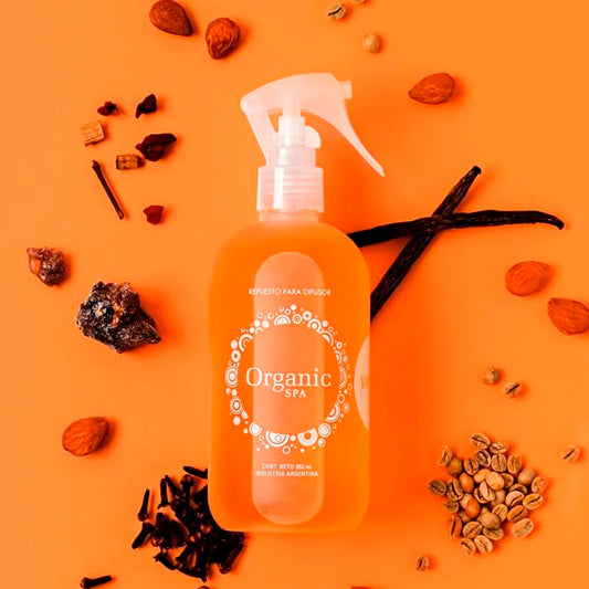 Aromatizador De Ambientes Organic Spa Vainilla 350ml ORGANIC SPA- Dermocosmetica_belleza_online