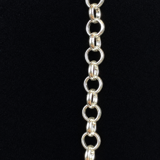 Collar Plata 925 Eslabón Circular Unisex 58cm 13,26g