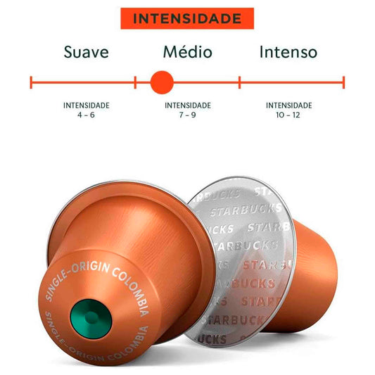 Cápsula De Café Starbucks By Nespresso Café Single Origin Colombia