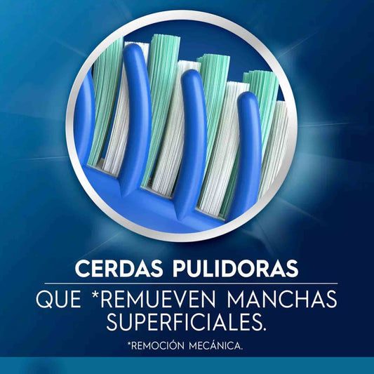 Cepillo dental Oral-B Radiant cerdas medias remoción manchas pack 2