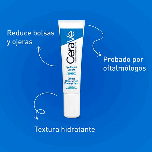 Crema Contorno De Ojos Cerave Para Todo Tipo De Piel 15 ml