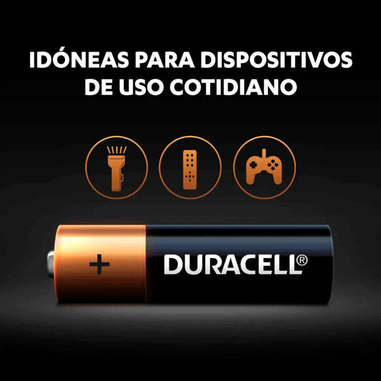 Duracell Pila Alcalina AA Pack 12 Unidades Display