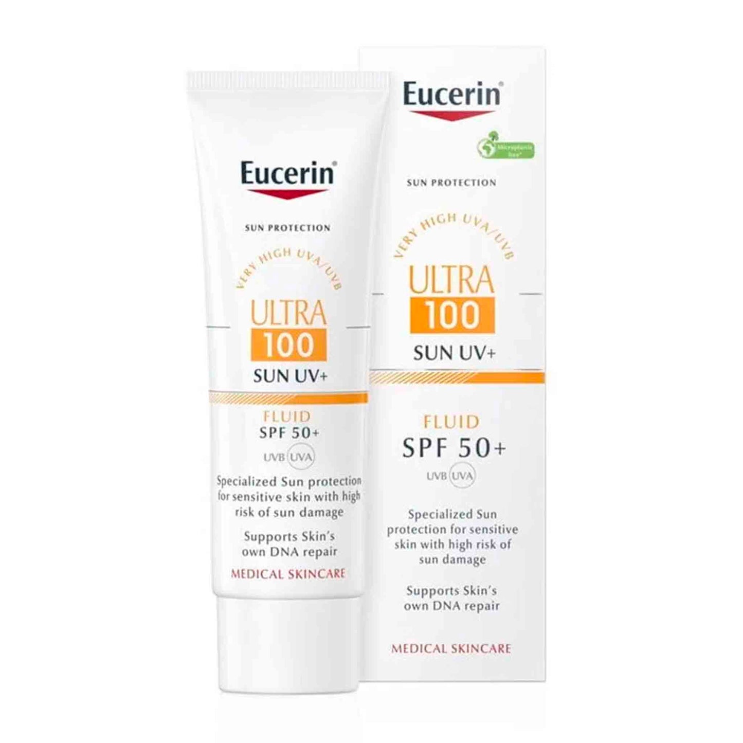 Eucerin Protector Solar UVB/UVA Ultra 100 FPS 50+ 80 ml
