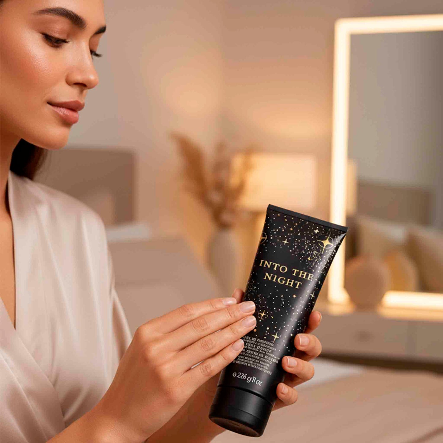 Into the Night Body Cream 226g Hidratación y Aroma Elegante