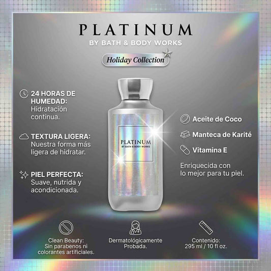 Locion Corporal Bath & Body Works Platinum 295ml