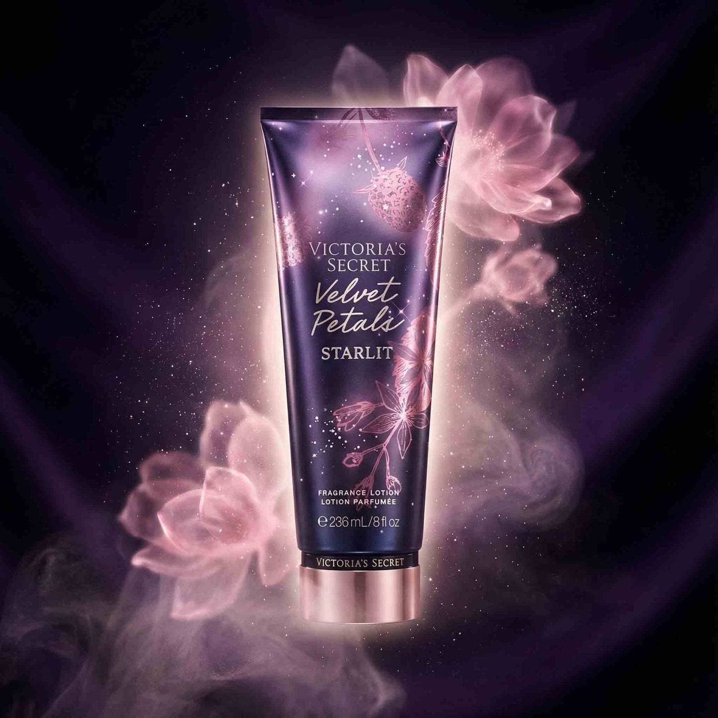 Loción Corporal Velvet Petals Starlit Victoria's Secret Fragancia Frutal