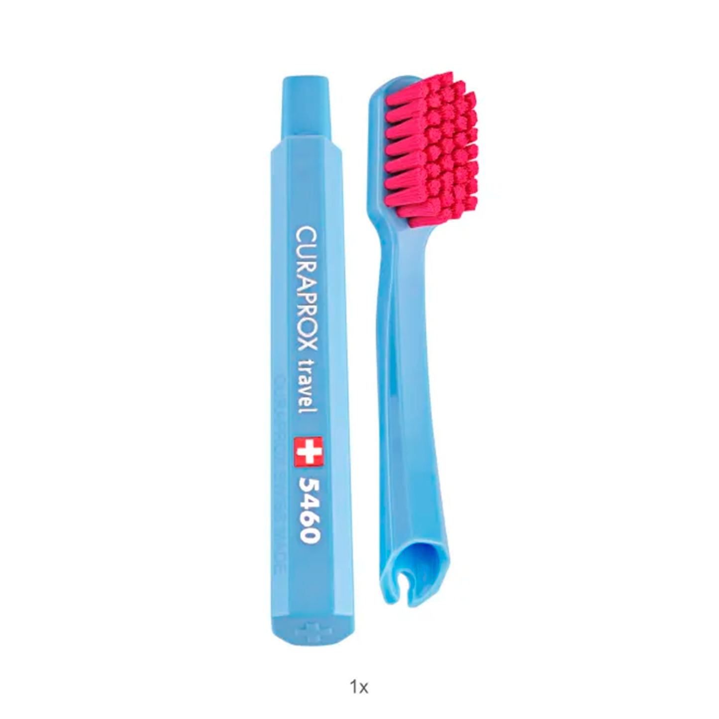 Set Dental De Viaje Curaprox Color Naranja
