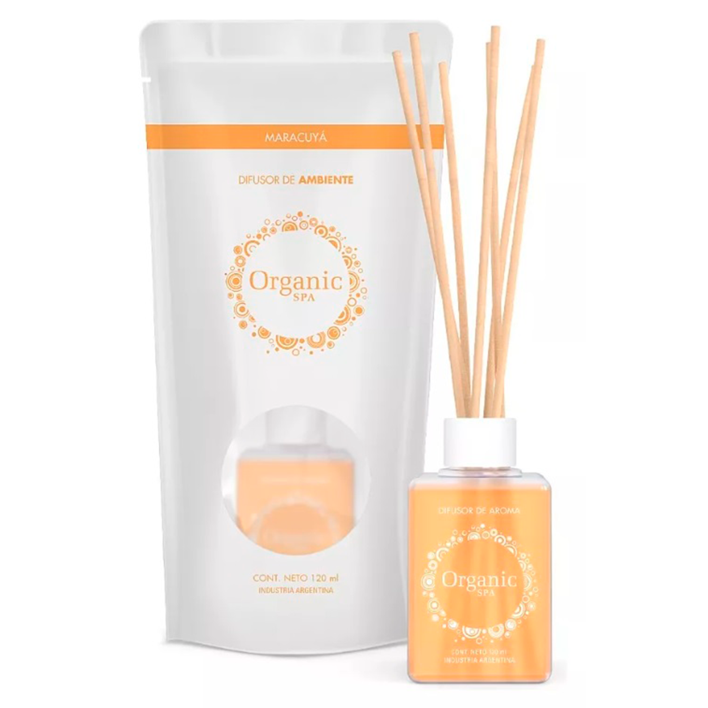 Difusor de Ambiente Organic Spa Aroma Maracuya 120ml