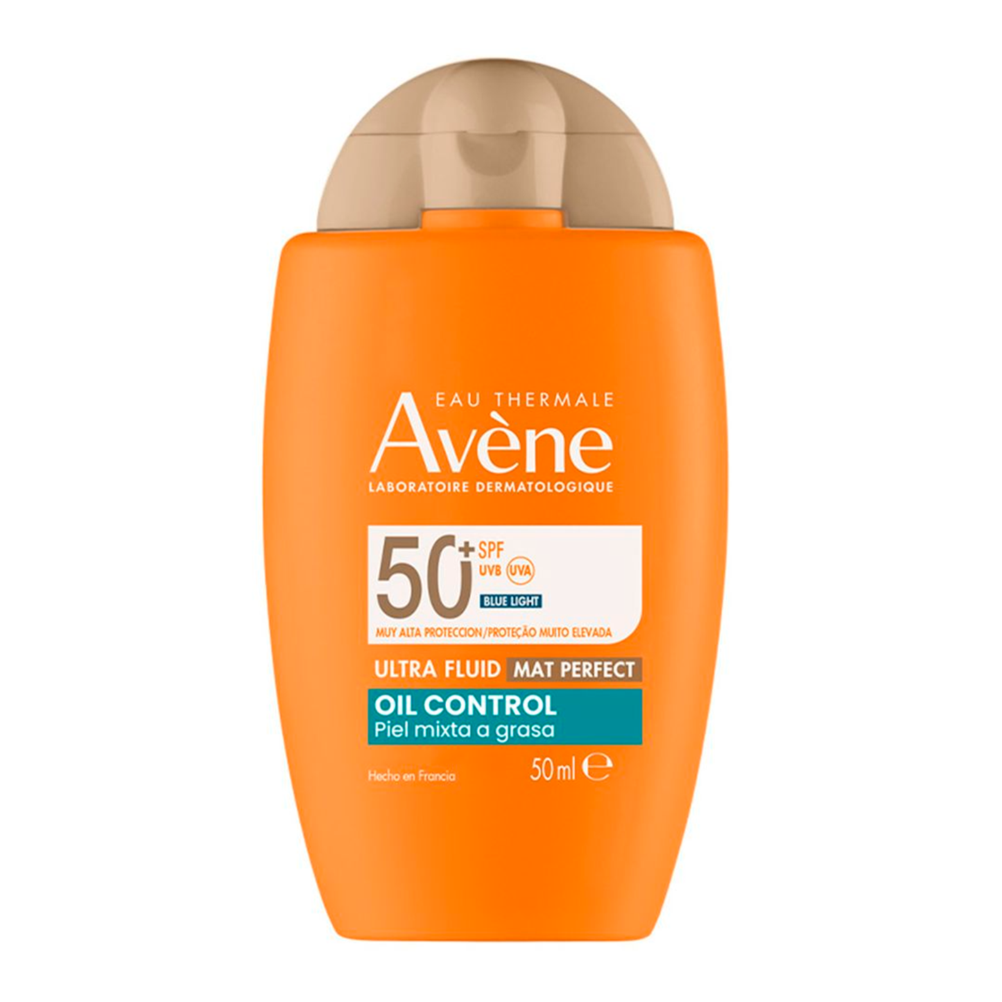 Avène Ultra Fluid Oil Control Con Color Spf50+ 50ml Mat Perfect