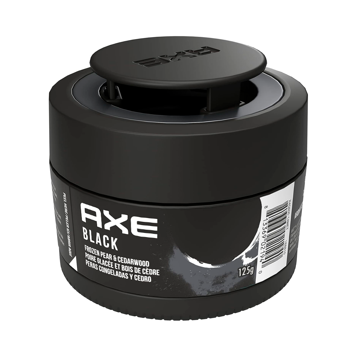 Aromatizador De Auto Axe Black Gel 125g Para Portavasos