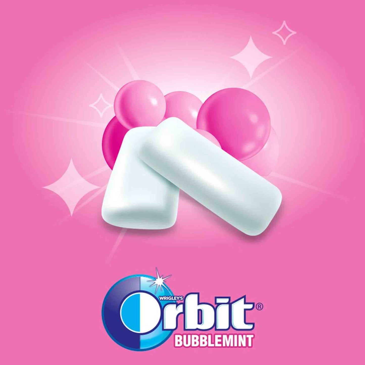 Orbit Chicle Sin Azúcar Fruta y Menta 64 g