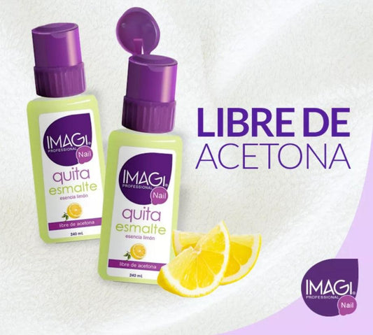 Quitaesmalte Profesional Imagi 110 ml – Libre de Acetona y Suave con tus Uñas IMAGI- Dermocosmetica_belleza_online