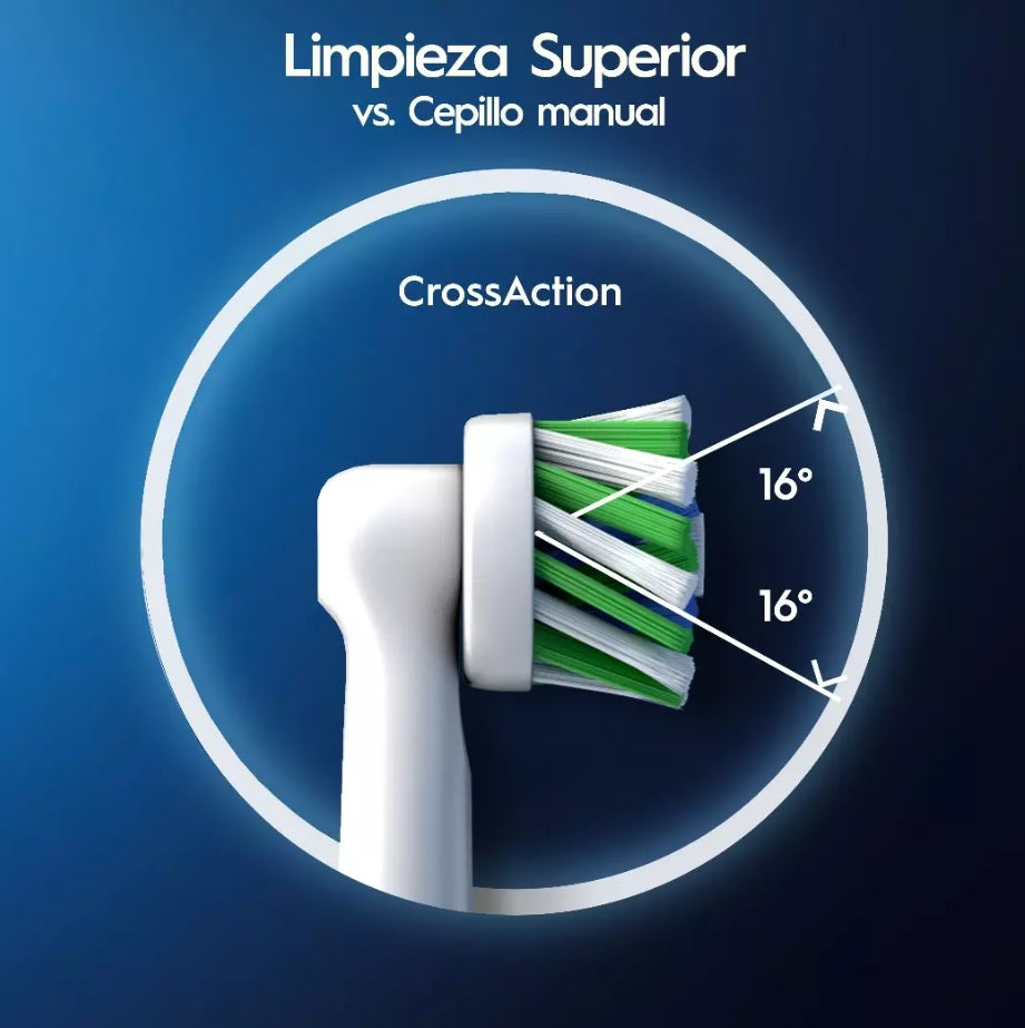 Oral-B Repuestos Cepillo Eléctrico Pro Series Advanced Clean – Pack 2 Unidades Oral B- Dermocosmetica_belleza_online