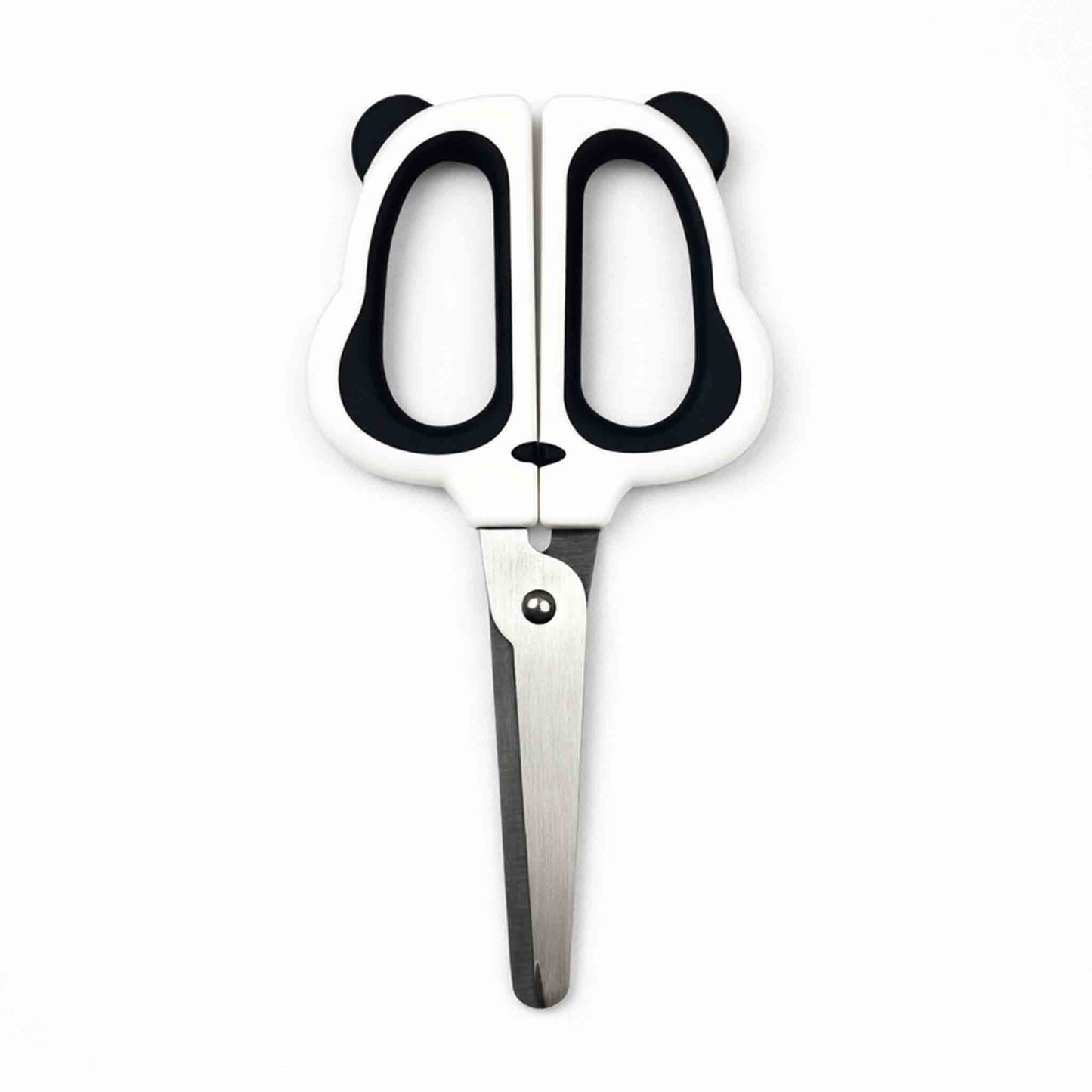 Tijeras Infantiles Panda MINISO 13cm Corte Preciso Punta Redonda