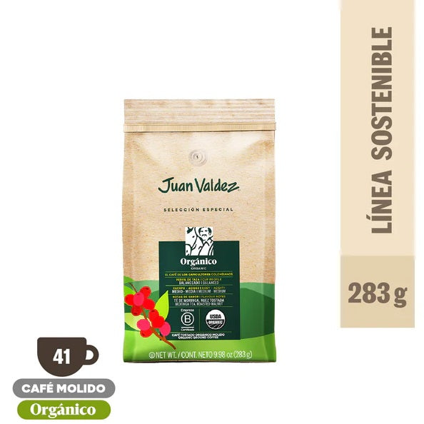 Café Juan Valdez Gourmet Selección Grano Molido Balanceado 283 g