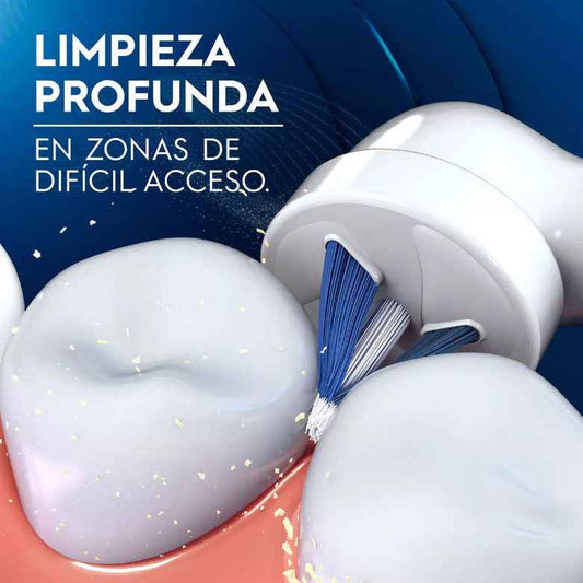 Cabezales De Repuesto Cepillo De Dientes Eléctrico Oral-b Orthodontic + Advanced Clean ORAL-B- Dermocosmetica_belleza_online