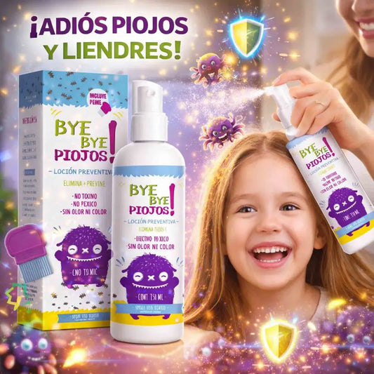 Bye Bye Piojos Loción Preventiva 120ml – Protección diaria