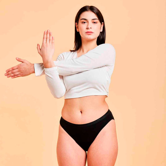 Calzón Menstrual Bikini Flujo Moderado - BloodyGreen