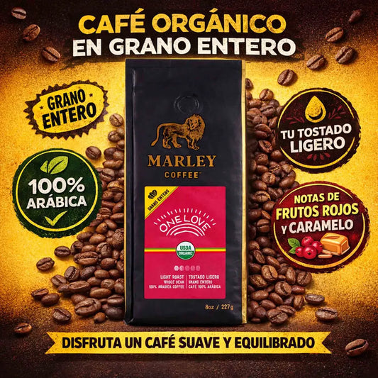 Café Marley Coffee Grano Entero One Love 227 Gr.