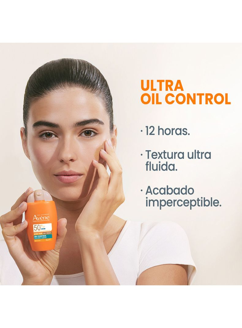 Avène Ultra Fluid Oil Control Con Color Spf50+ 50ml Mat Perfect