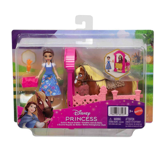 Disney Bella establo real con muñeca y caballo Mattel original