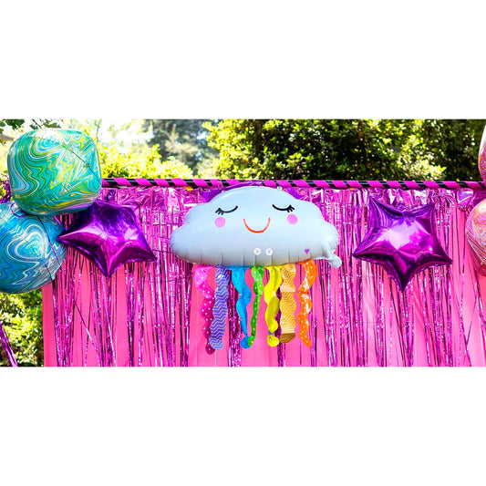 Bouquet De Globos Cumpleaños Arcoíris Pack De 5 Globos Palms Palms- Dermocosmetica_belleza_online