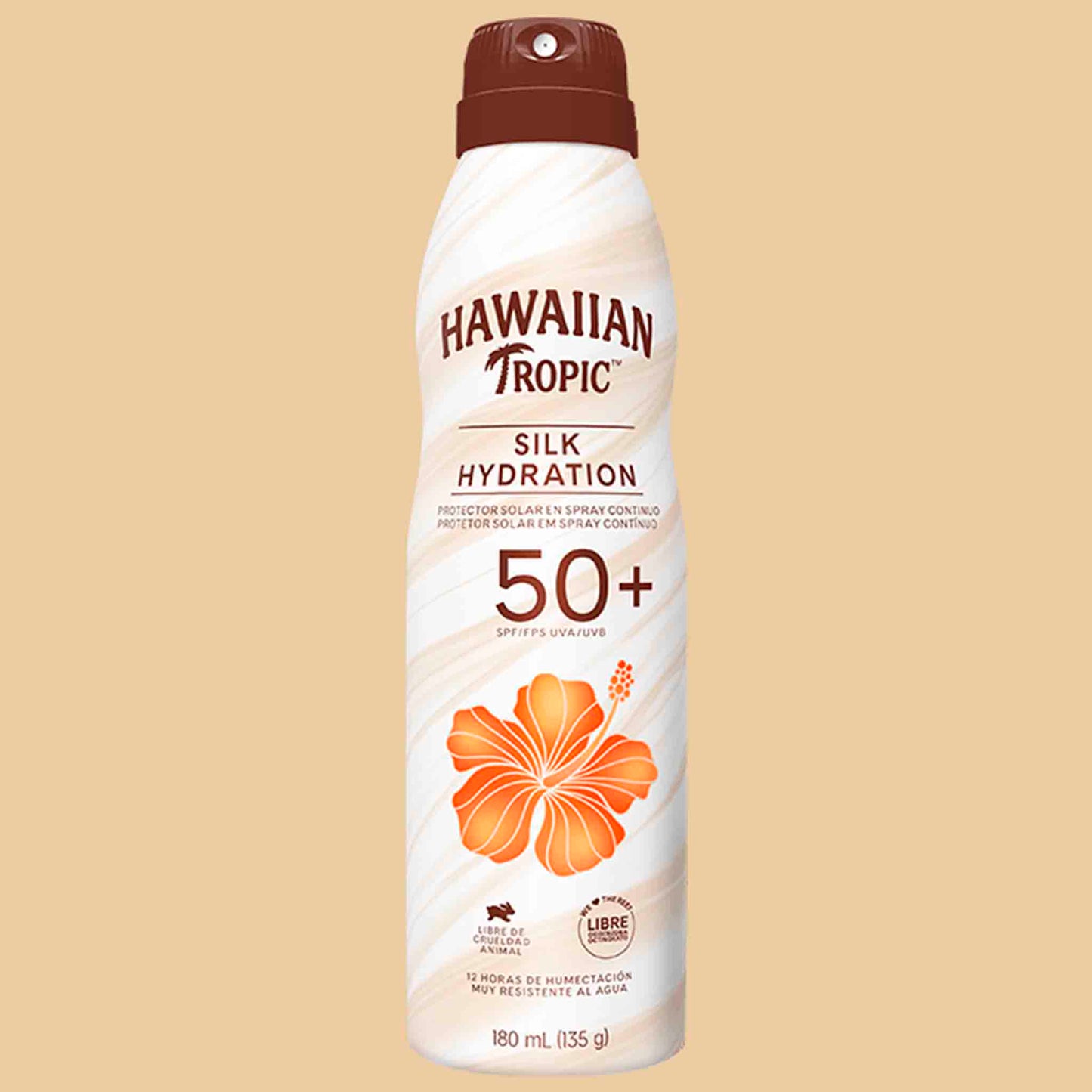 Hawaiian Tropic Silk Hydration Air Soft en Spray FPS 50+ 180 ml