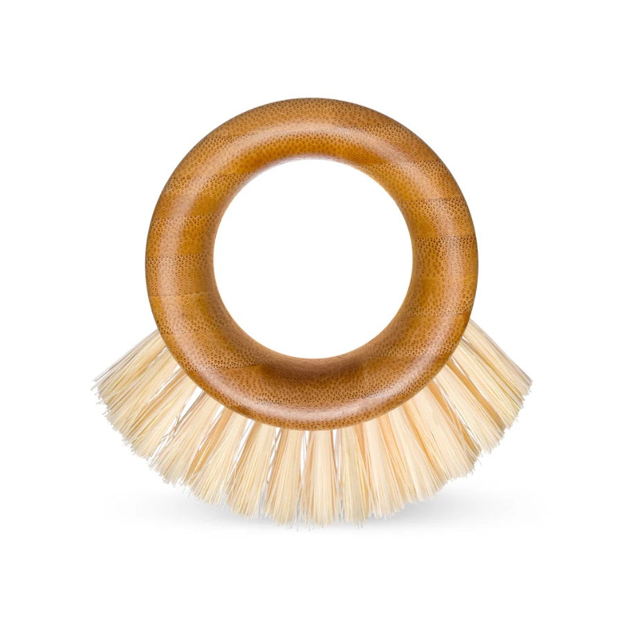 Escobilla Para Lavar Verduras y Loza The Ring Bambú Full Circle- Dermocosmetica_belleza_online