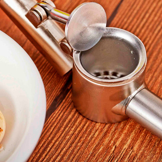 Prensa de Ajo de Acero Inoxidable Culinary Fresh – Durable y Eficiente