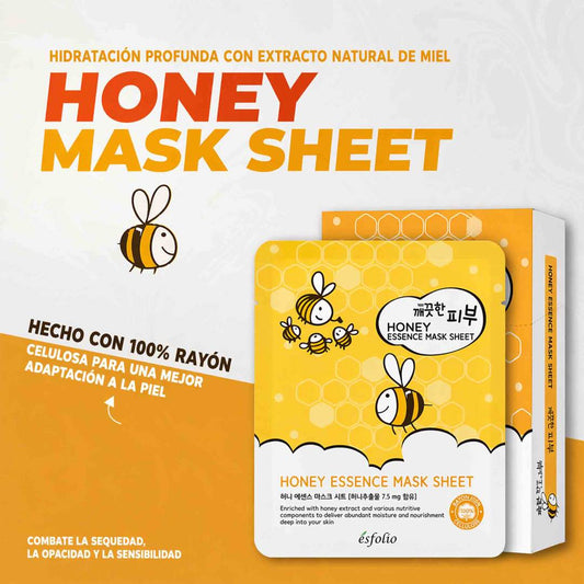 Mascarilla Honey Essence Esfolio Pack De 10 Uni