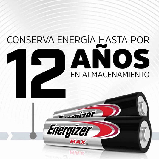 Pilas Energizer AAA Max Alcalinas – Pack 20 Unidades