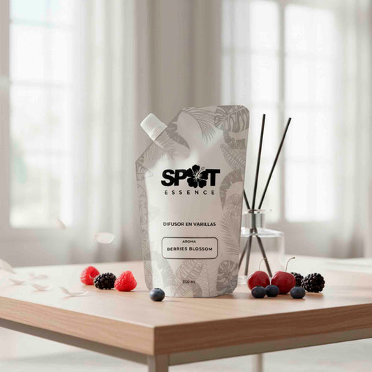 Repuesto Aromatizador de Varillas Spot Essence Berries Blossom 250 ml