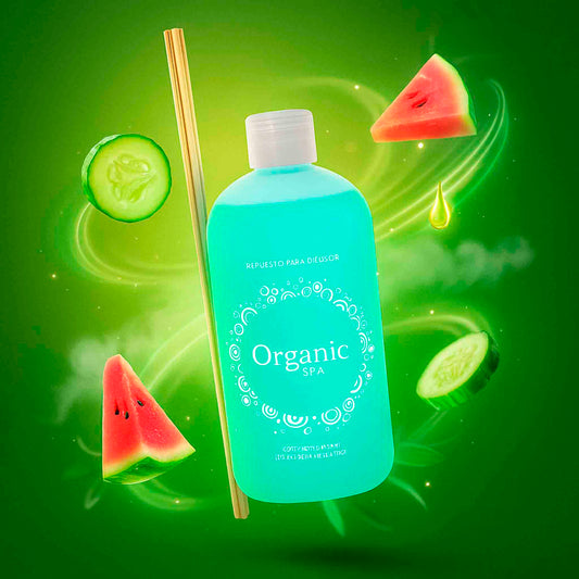 Repuesto Difusor de Aroma 350 ml Organic Spa Sandía & Pepino ORGANIC SPA- Dermocosmetica_belleza_online