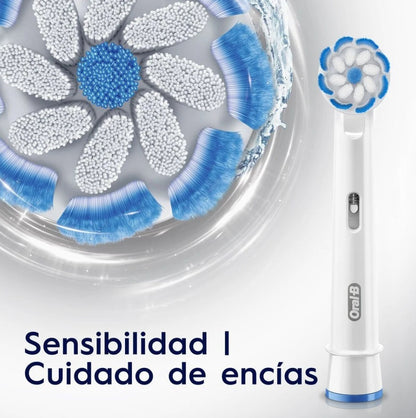Repuesto Cepillo Eléctrico Oral-B Sensitive Clean – 2 Unidades Oral B- Dermocosmetica_belleza_online