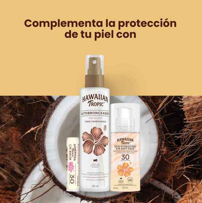 Autobronceante Agua Hawaiian Tropic 190ml Tono Ligero/medio Hawaiian Tropic- Dermocosmetica_belleza_online