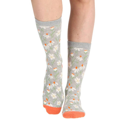 Pack 4 Calcetines Mujer Media Pierna Caffarena Algodón Talla Única 35/39 CAFFARENA- Dermocosmetica_belleza_online