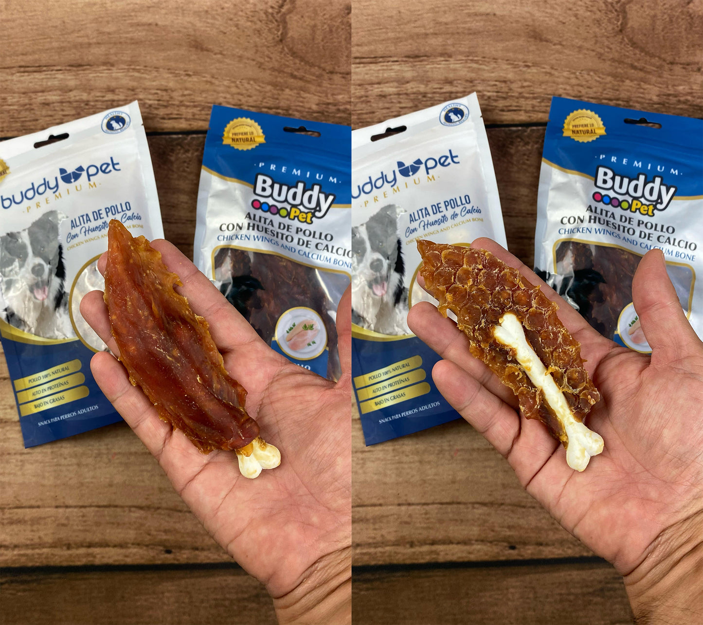 Snack Perro Truto De Pato Con Huesito Buddy Pet 400Gr. Buddy Pet- Dermocosmetica_belleza_online