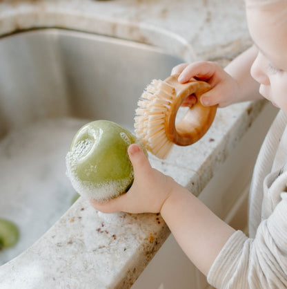 Escobilla Para Lavar Verduras y Loza The Ring Bambú Full Circle- Dermocosmetica_belleza_online