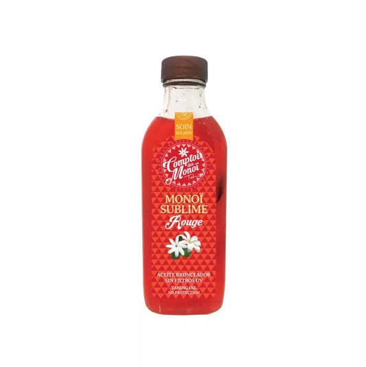 Aceite Bronceador Monoi Sublime Rouge – Comptoir des Monoï 100 ml