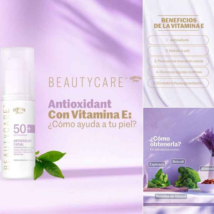 Hawaiian Tropic Beautycare Antioxidante Spf50+ Loción Facial Hawaiian Tropic- Dermocosmetica_belleza_online