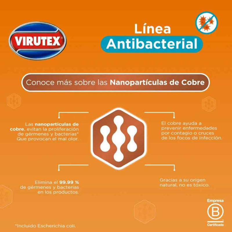 Guantes Antibacterial Con Nanopartículas De Cobre Virutex VIRUTEX- Dermocosmetica_belleza_online
