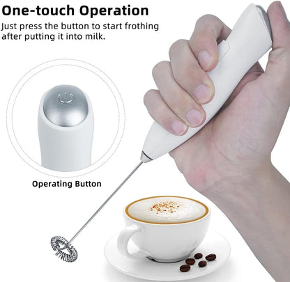 Espumador De Leche Eléctrico De Mano Fill N Brew Color Gris Fill´n Brew- Dermocosmetica_belleza_online