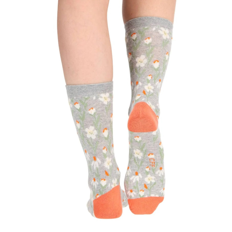 Pack 4 Calcetines Mujer Media Pierna Caffarena Algodón Talla Única 35/39 CAFFARENA- Dermocosmetica_belleza_online