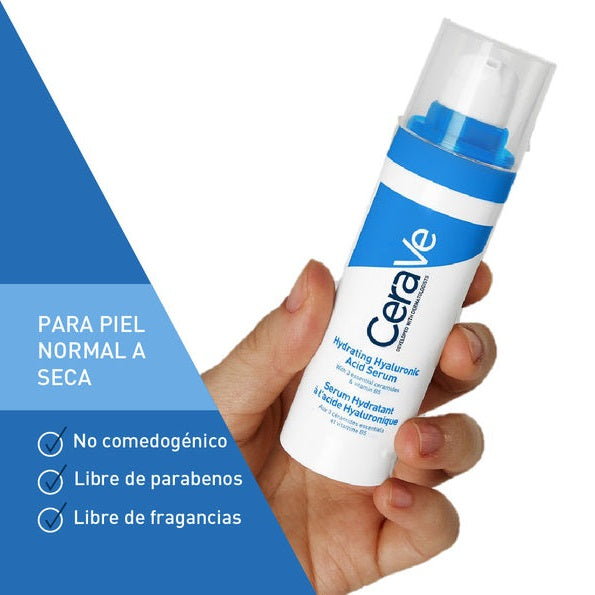 Serum Hidratante CeraVe Con Ácido Hialurónico 30ml CERVAVE- Dermocosmetica_belleza_online